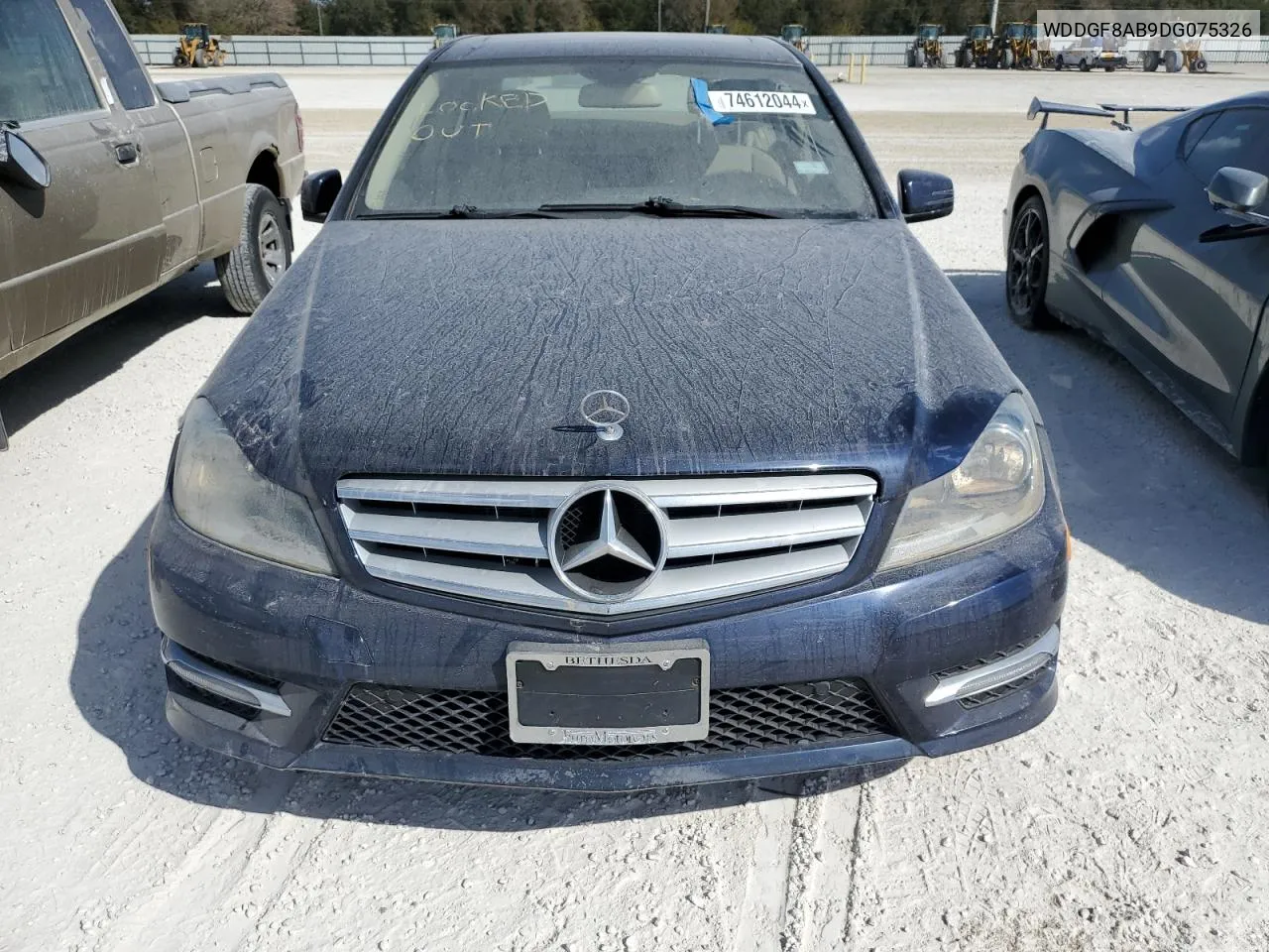 2013 Mercedes-Benz C 300 4Matic VIN: WDDGF8AB9DG075326 Lot: 74612044