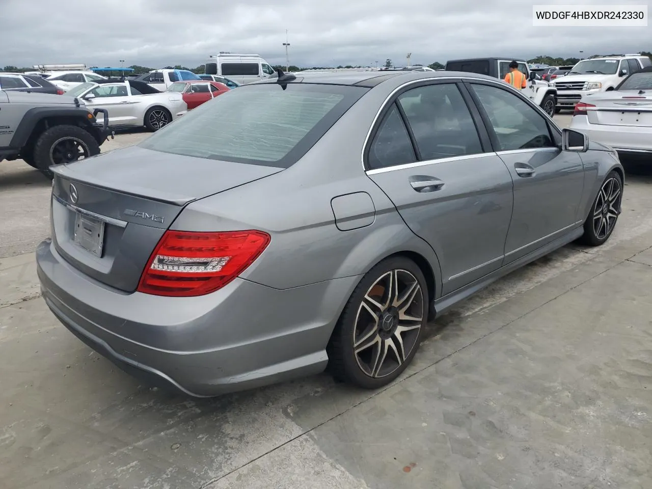 2013 Mercedes-Benz C 250 VIN: WDDGF4HBXDR242330 Lot: 74855554