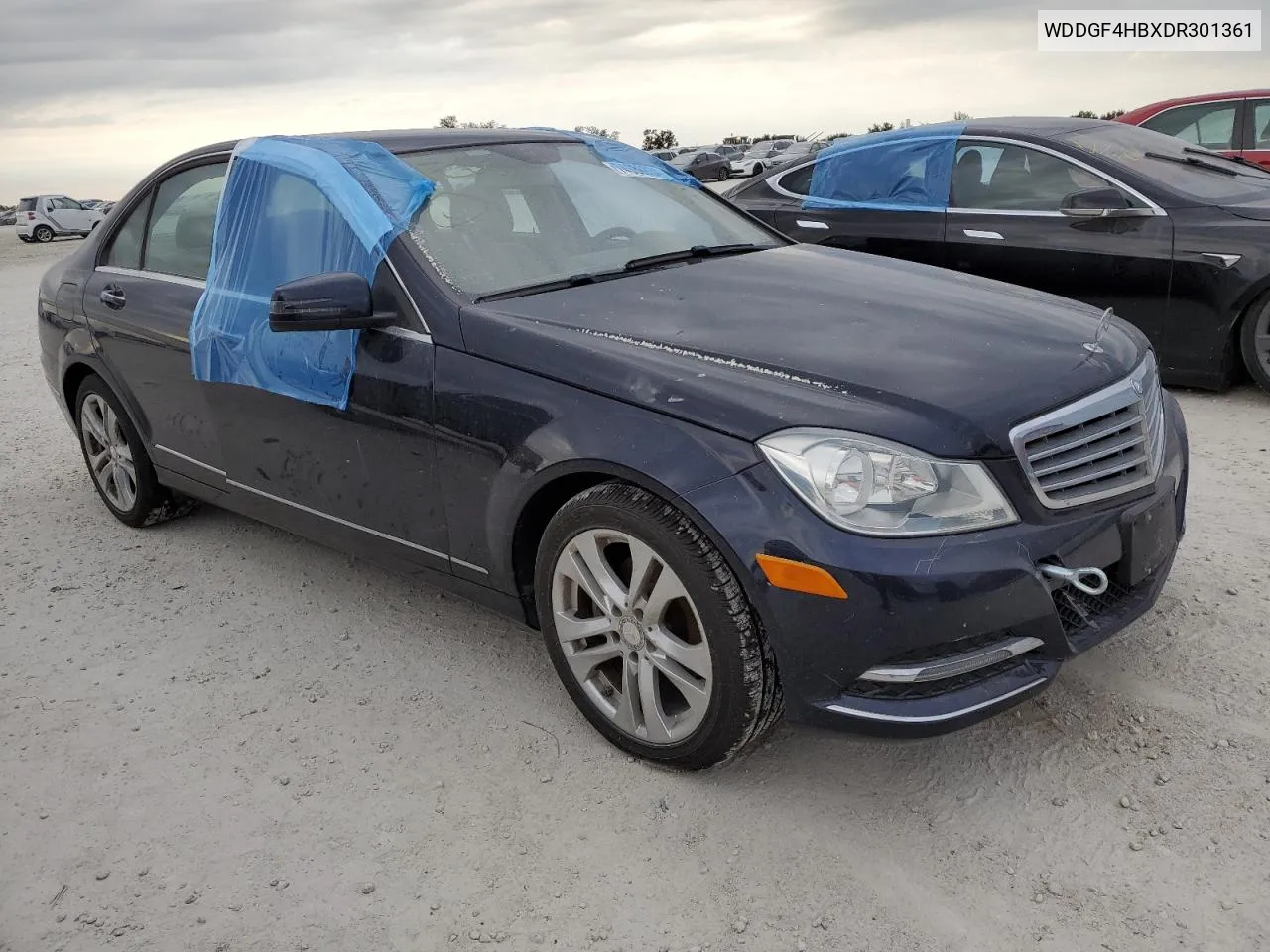 2013 Mercedes-Benz C 250 VIN: WDDGF4HBXDR301361 Lot: 74988934