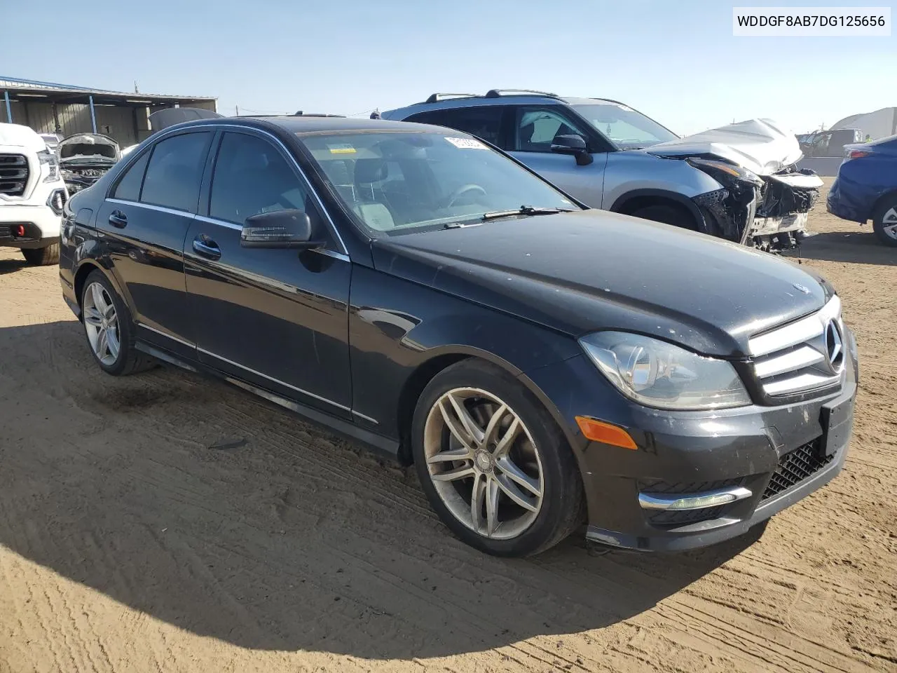 2013 Mercedes-Benz C 300 4Matic VIN: WDDGF8AB7DG125656 Lot: 75122904