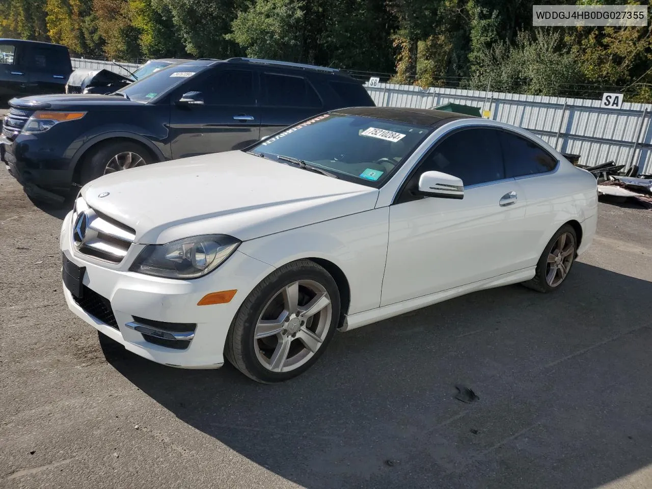 2013 Mercedes-Benz C 250 VIN: WDDGJ4HB0DG027355 Lot: 75210284