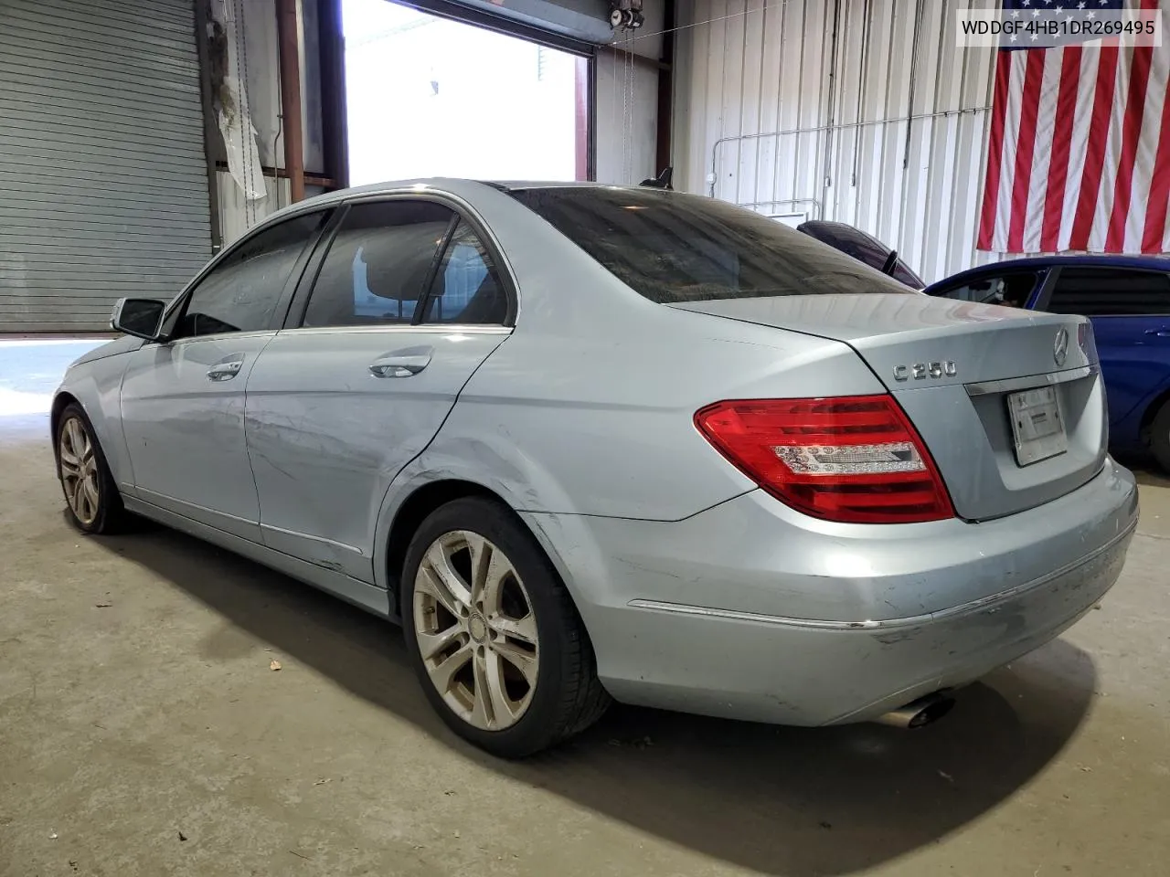 2013 Mercedes-Benz C 250 VIN: WDDGF4HB1DR269495 Lot: 75313824