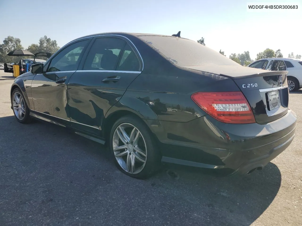 2013 Mercedes-Benz C 250 VIN: WDDGF4HB5DR300683 Lot: 75470344