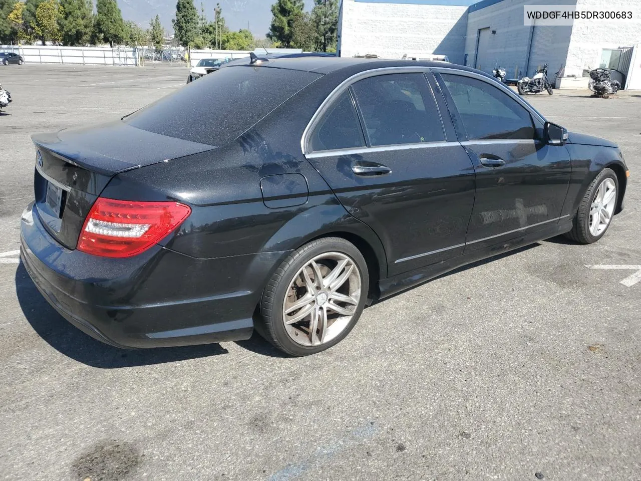 2013 Mercedes-Benz C 250 VIN: WDDGF4HB5DR300683 Lot: 75470344