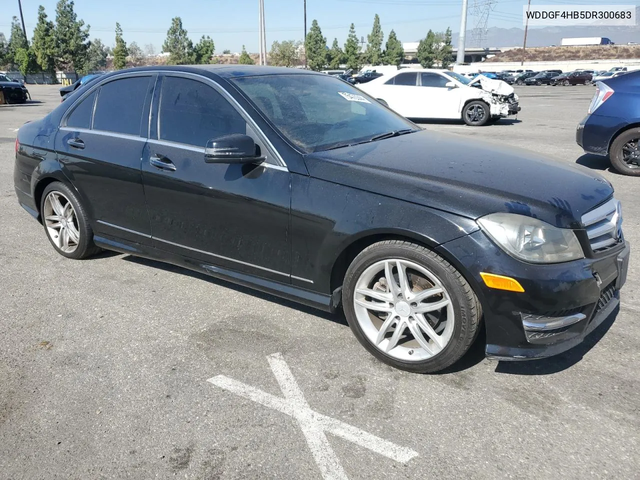 2013 Mercedes-Benz C 250 VIN: WDDGF4HB5DR300683 Lot: 75470344