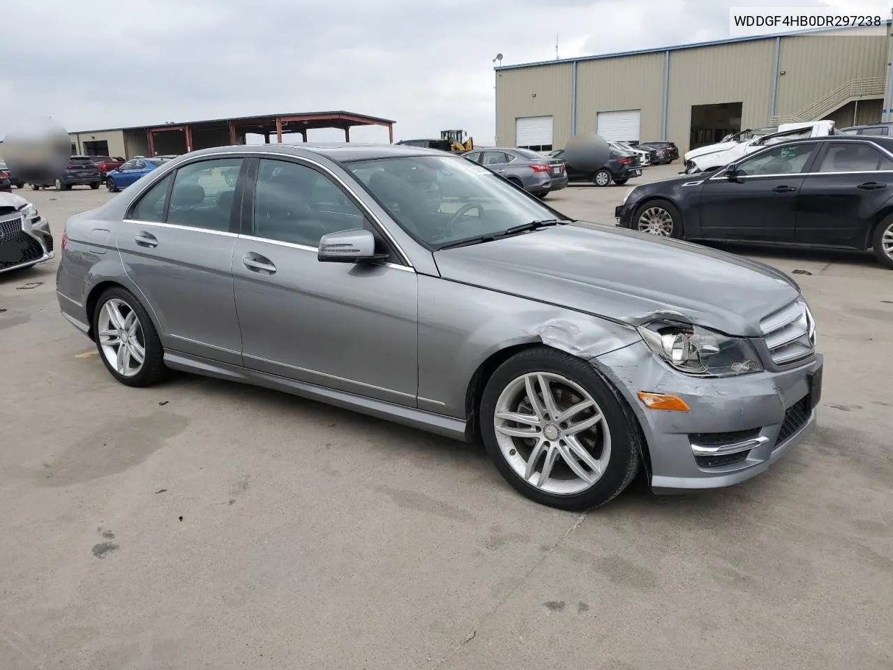 2013 Mercedes-Benz C 250 VIN: WDDGF4HB0DR297238 Lot: 75528914