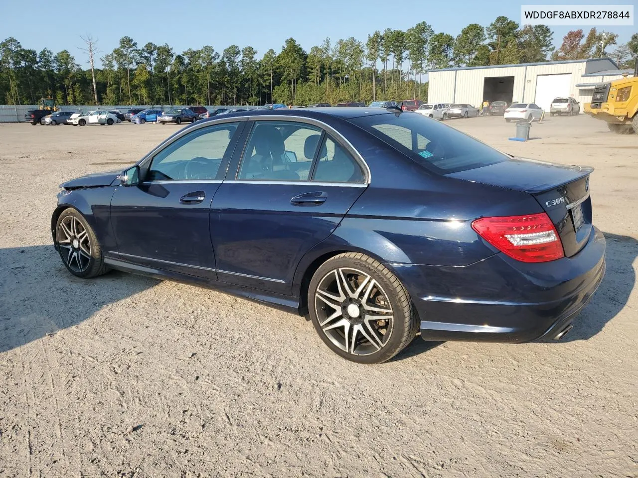 2013 Mercedes-Benz C 300 4Matic VIN: WDDGF8ABXDR278844 Lot: 75631964