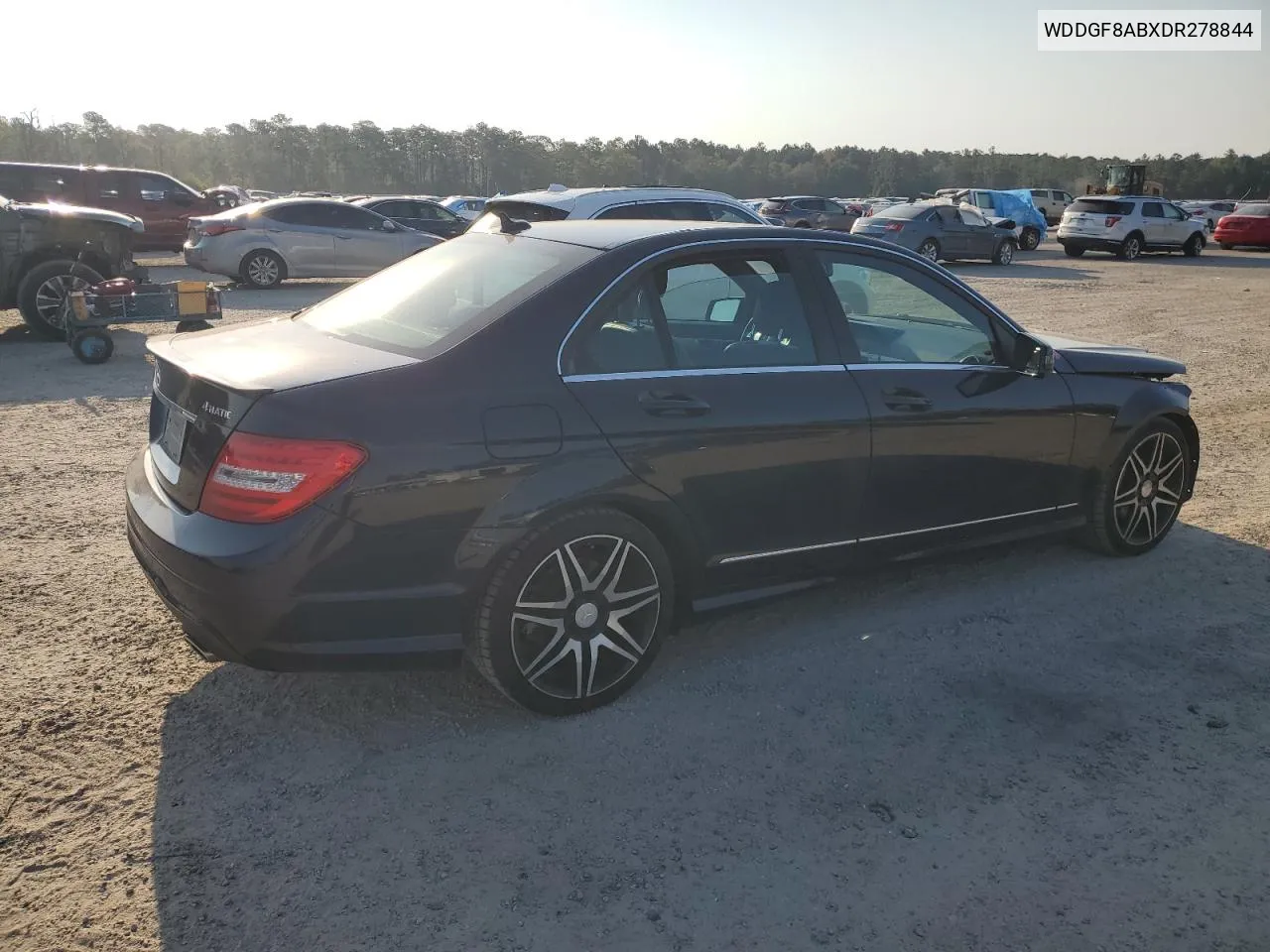 2013 Mercedes-Benz C 300 4Matic VIN: WDDGF8ABXDR278844 Lot: 75631964