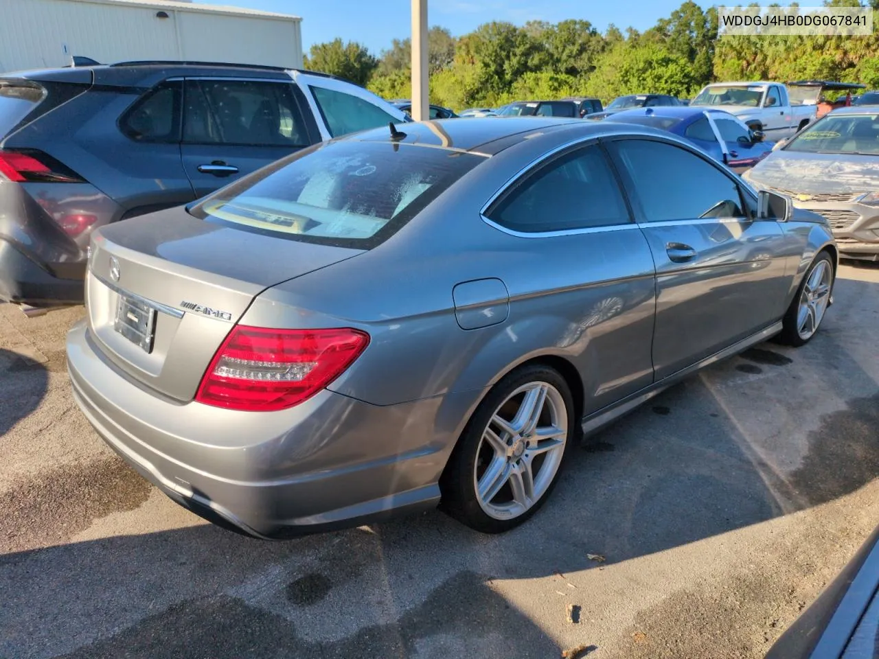 2013 Mercedes-Benz C 250 VIN: WDDGJ4HB0DG067841 Lot: 75821984