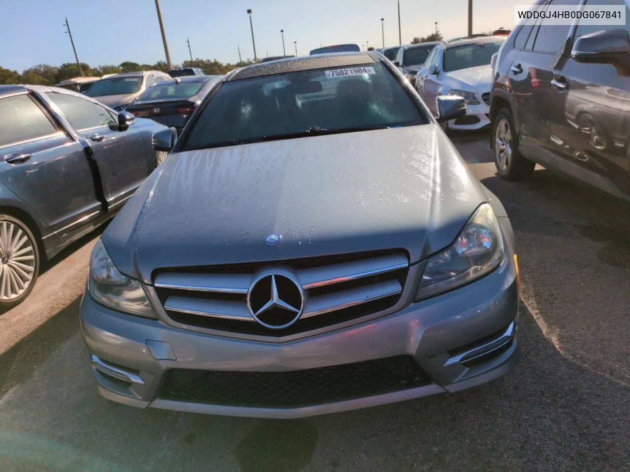 2013 Mercedes-Benz C 250 VIN: WDDGJ4HB0DG067841 Lot: 75821984