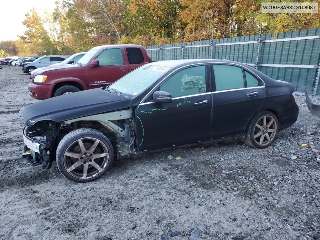 2013 Mercedes-Benz C 300 4Matic VIN: WDDGF8AB8DG108087 Lot: 75835344