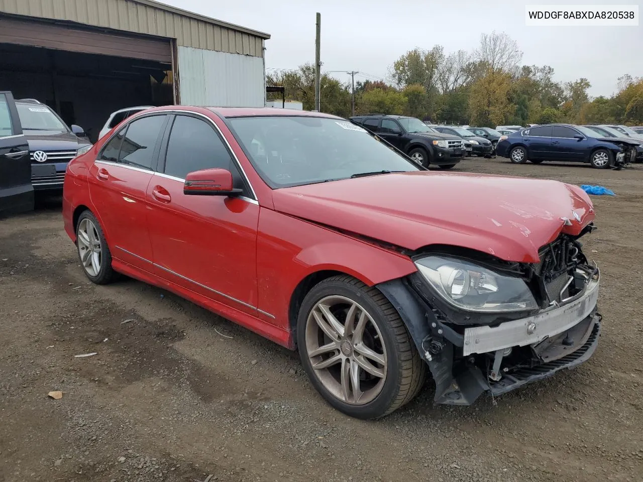 2013 Mercedes-Benz C 300 4Matic VIN: WDDGF8ABXDA820538 Lot: 75993464