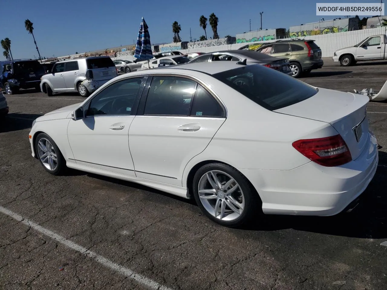 2013 Mercedes-Benz C 250 VIN: WDDGF4HB5DR249556 Lot: 76206624