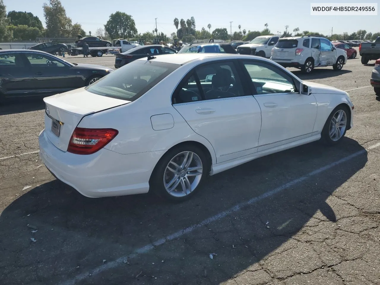 2013 Mercedes-Benz C 250 VIN: WDDGF4HB5DR249556 Lot: 76206624