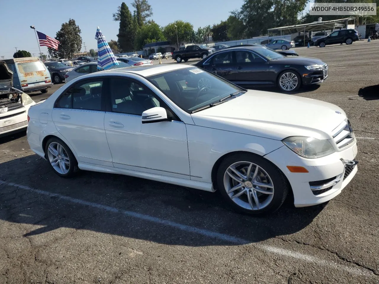 2013 Mercedes-Benz C 250 VIN: WDDGF4HB5DR249556 Lot: 76206624