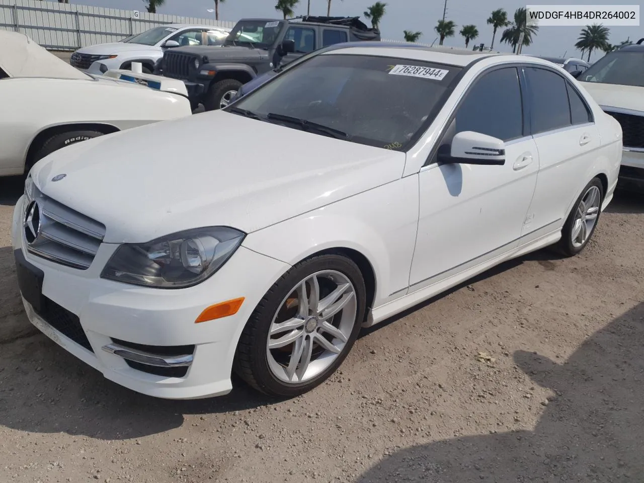 2013 Mercedes-Benz C 250 VIN: WDDGF4HB4DR264002 Lot: 76287944