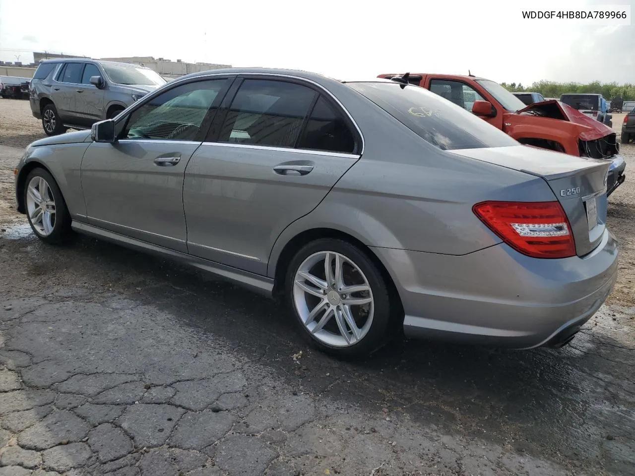 2013 Mercedes-Benz C 250 VIN: WDDGF4HB8DA789966 Lot: 76733134