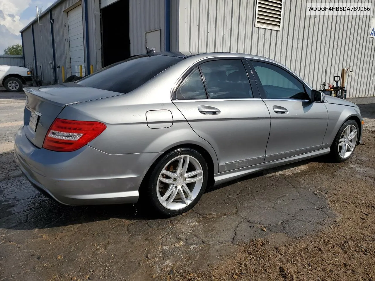 2013 Mercedes-Benz C 250 VIN: WDDGF4HB8DA789966 Lot: 76733134