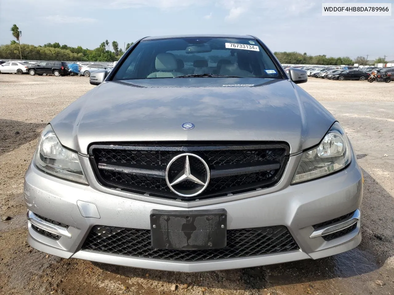 2013 Mercedes-Benz C 250 VIN: WDDGF4HB8DA789966 Lot: 76733134