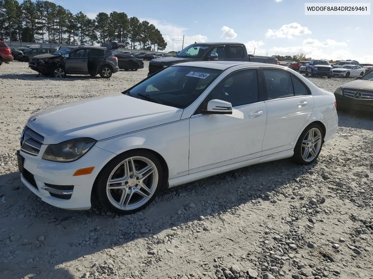 2013 Mercedes-Benz C 300 4Matic VIN: WDDGF8AB4DR269461 Lot: 76771054