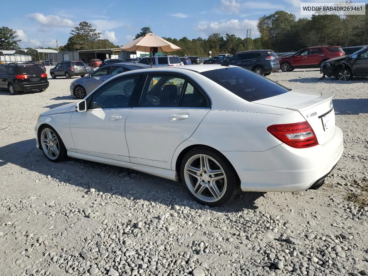 2013 Mercedes-Benz C 300 4Matic VIN: WDDGF8AB4DR269461 Lot: 76771054