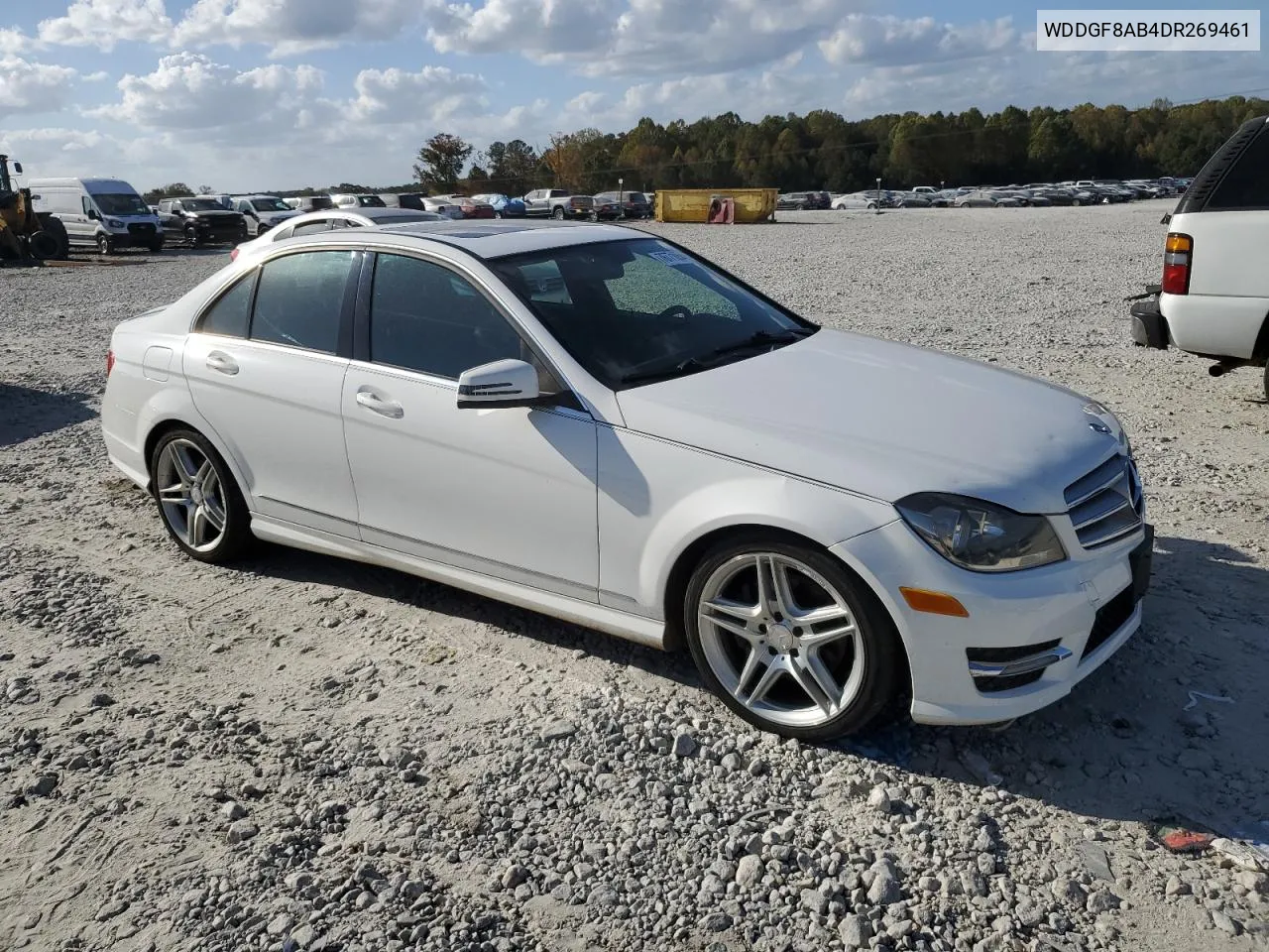 2013 Mercedes-Benz C 300 4Matic VIN: WDDGF8AB4DR269461 Lot: 76771054