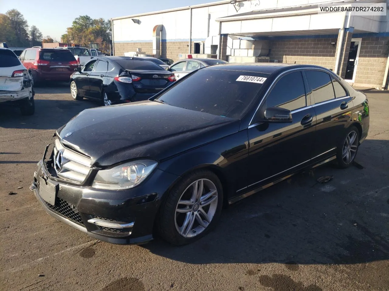 2013 Mercedes-Benz C 300 4Matic VIN: WDDGF8AB7DR274282 Lot: 76910744