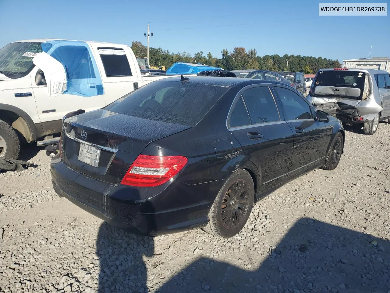 2013 Mercedes-Benz C 250 VIN: WDDGF4HB1DR269738 Lot: 77030024