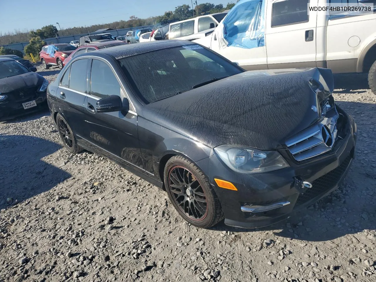 2013 Mercedes-Benz C 250 VIN: WDDGF4HB1DR269738 Lot: 77030024