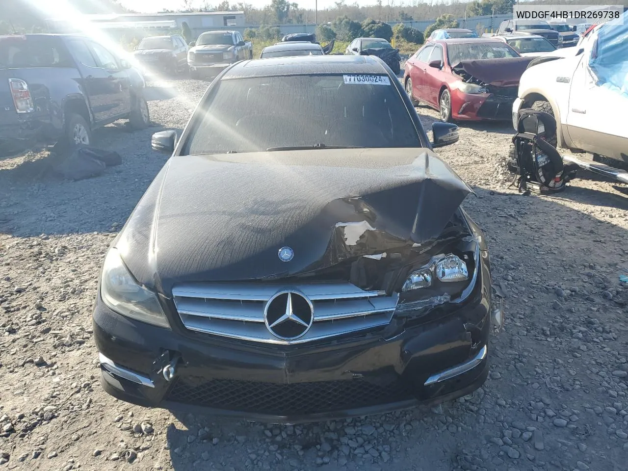 2013 Mercedes-Benz C 250 VIN: WDDGF4HB1DR269738 Lot: 77030024