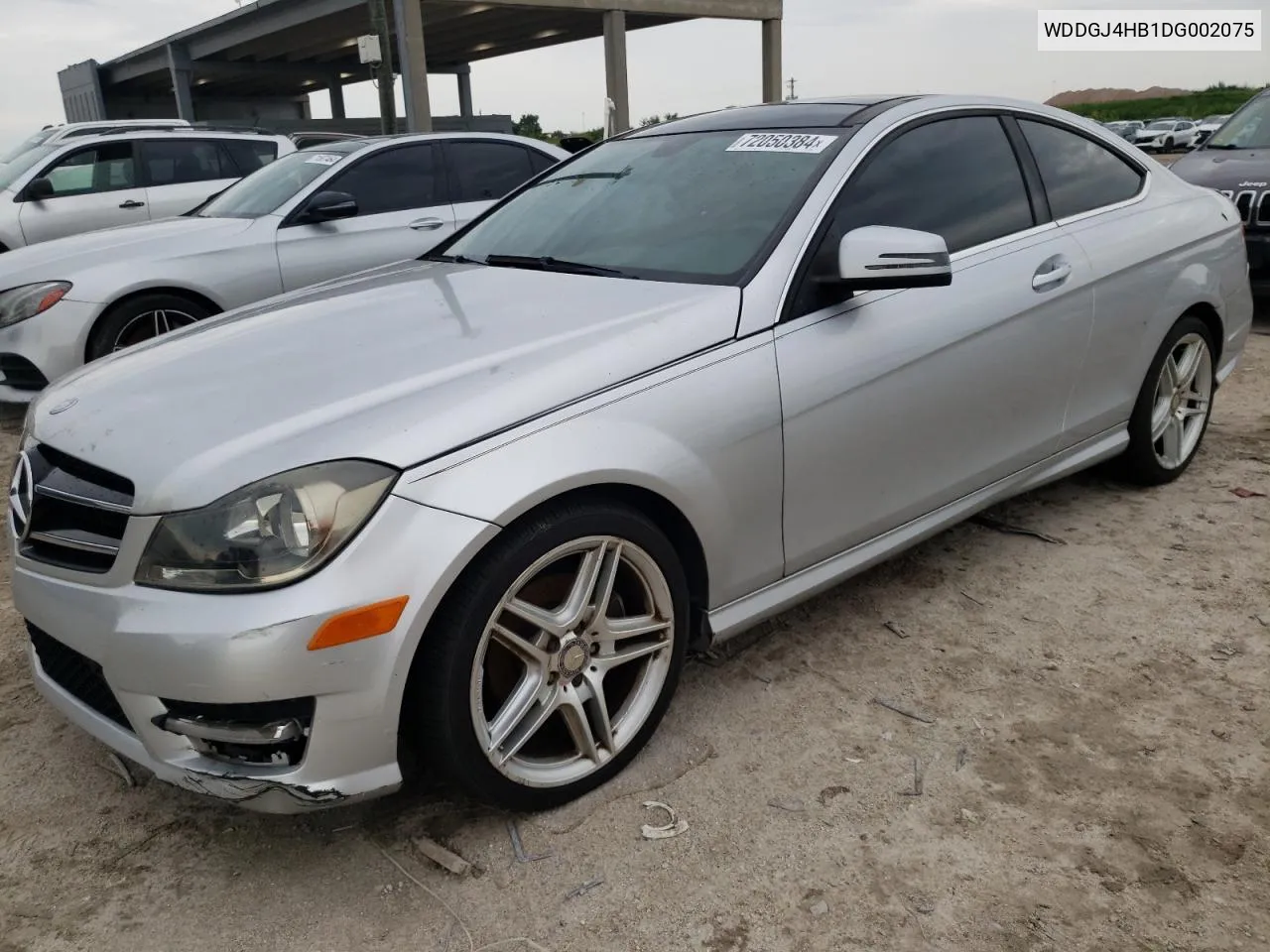 2013 Mercedes-Benz C 250 VIN: WDDGJ4HB1DG002075 Lot: 77440174