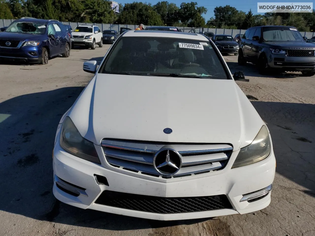 2013 Mercedes-Benz C 250 VIN: WDDGF4HB4DA773036 Lot: 77509834