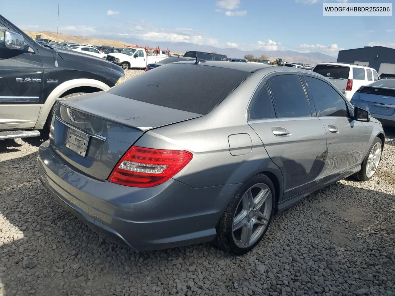 2013 Mercedes-Benz C 250 VIN: WDDGF4HB8DR255206 Lot: 78053024