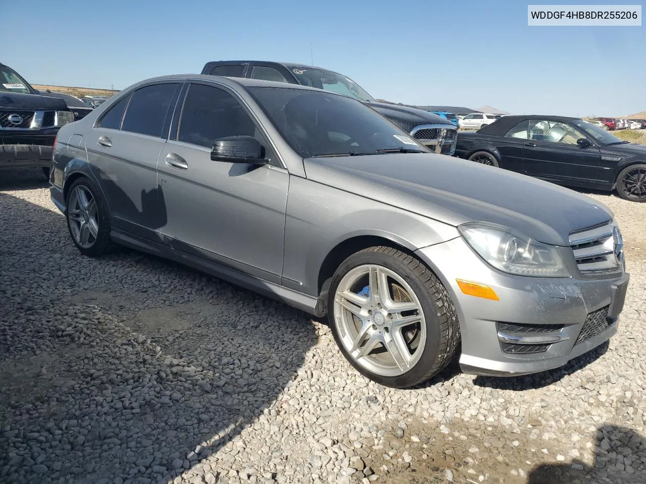 2013 Mercedes-Benz C 250 VIN: WDDGF4HB8DR255206 Lot: 78053024