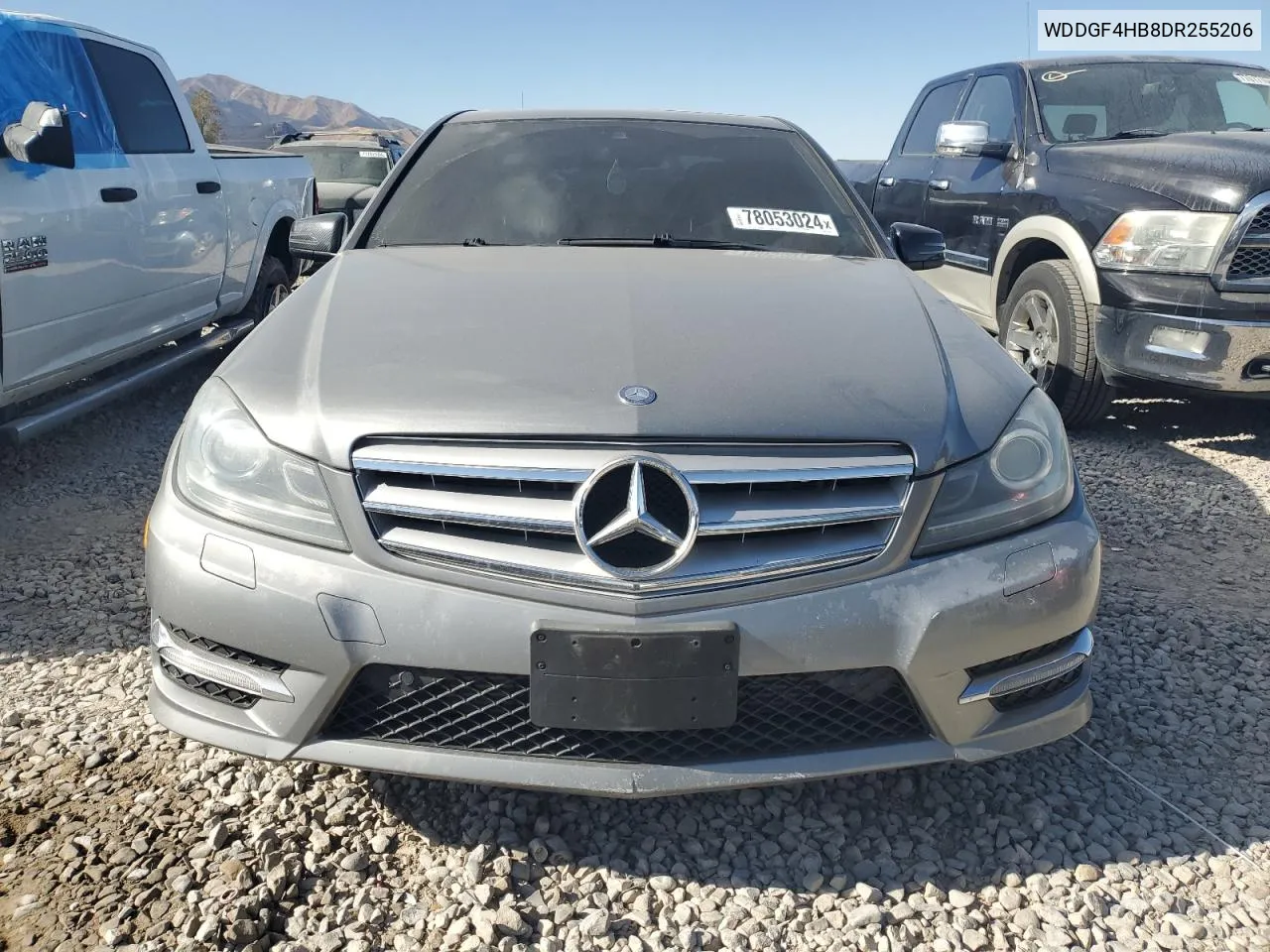 2013 Mercedes-Benz C 250 VIN: WDDGF4HB8DR255206 Lot: 78053024