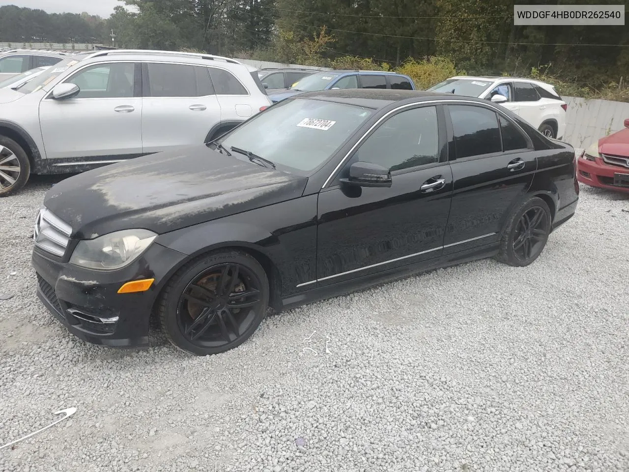 2013 Mercedes-Benz C 250 VIN: WDDGF4HB0DR262540 Lot: 78672704