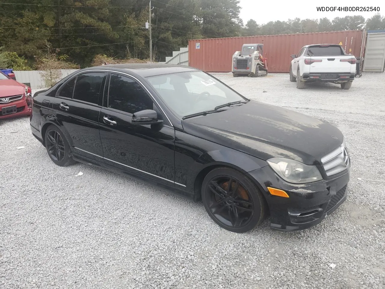 2013 Mercedes-Benz C 250 VIN: WDDGF4HB0DR262540 Lot: 78672704