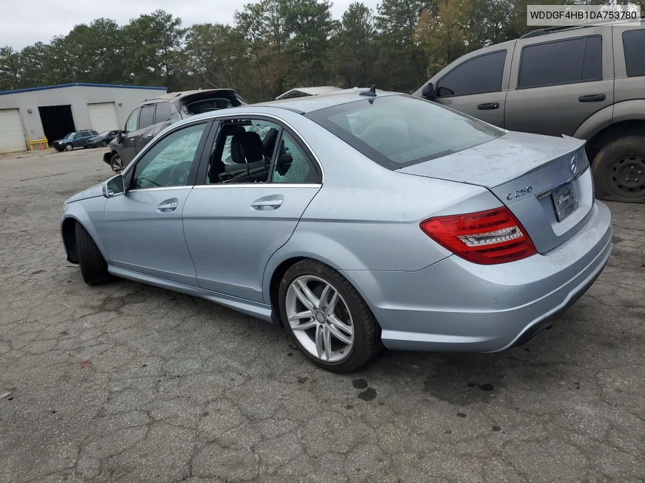 2013 Mercedes-Benz C 250 VIN: WDDGF4HB1DA753780 Lot: 78685024