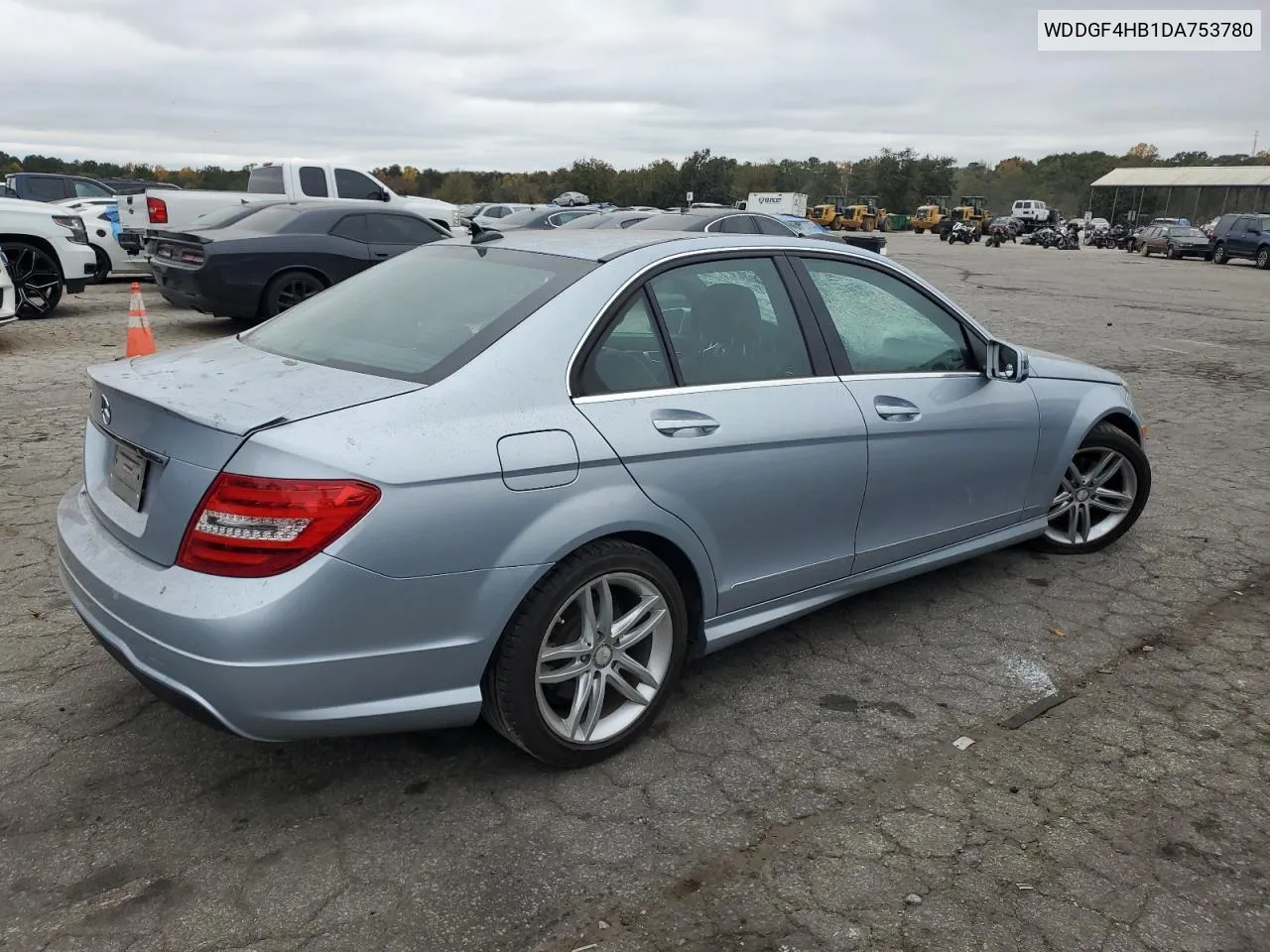 2013 Mercedes-Benz C 250 VIN: WDDGF4HB1DA753780 Lot: 78685024