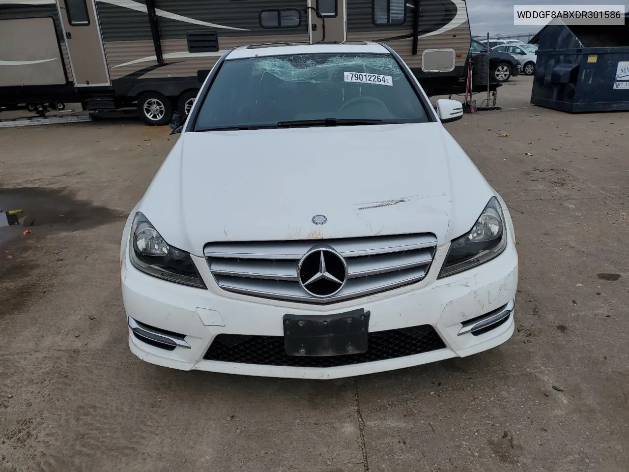 2013 Mercedes-Benz C 300 4Matic VIN: WDDGF8ABXDR301586 Lot: 79012264