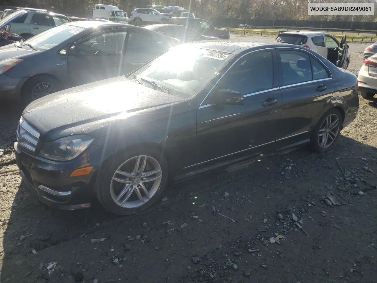 2013 Mercedes-Benz C 300 4Matic VIN: WDDGF8AB9DR249061 Lot: 79081234