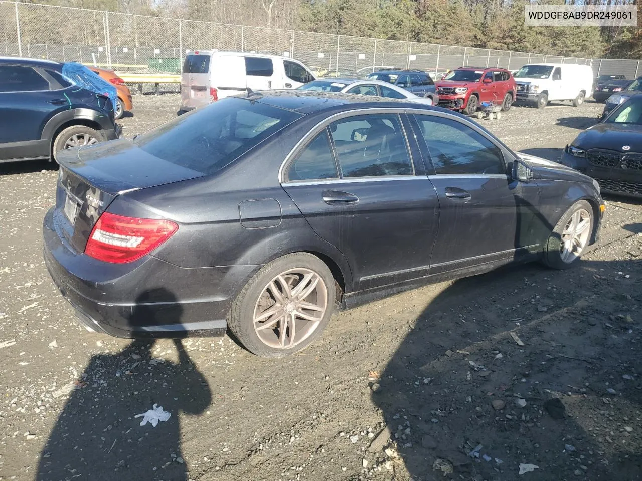 2013 Mercedes-Benz C 300 4Matic VIN: WDDGF8AB9DR249061 Lot: 79081234