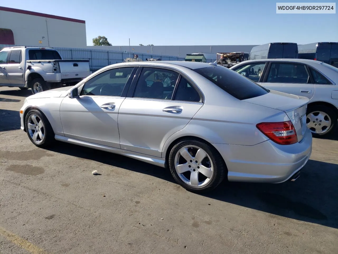 2013 Mercedes-Benz C 250 VIN: WDDGF4HB9DR297724 Lot: 79502384