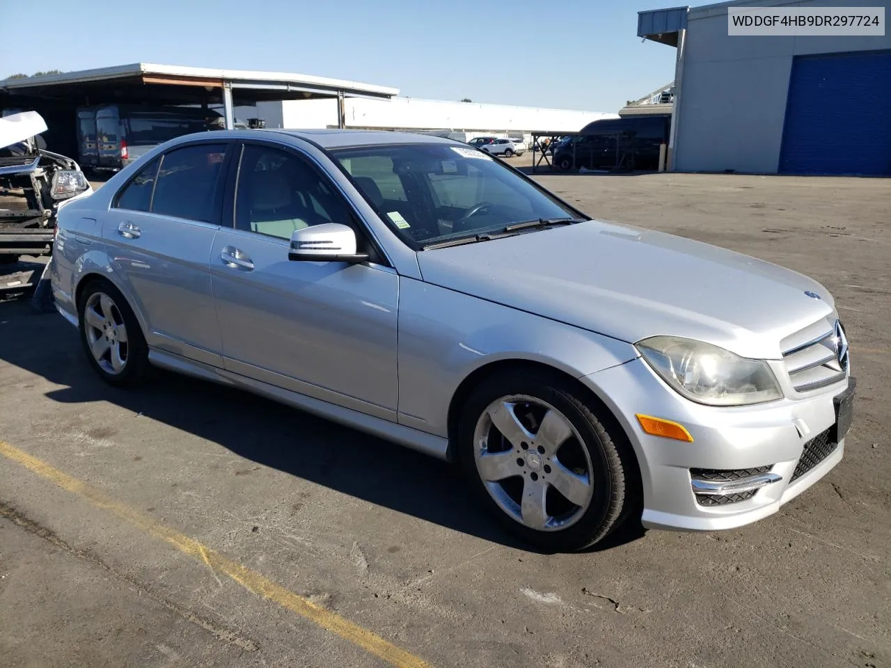 2013 Mercedes-Benz C 250 VIN: WDDGF4HB9DR297724 Lot: 79502384