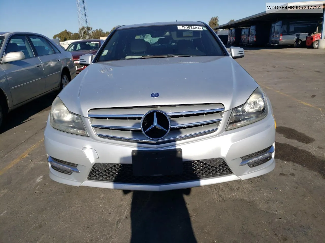 2013 Mercedes-Benz C 250 VIN: WDDGF4HB9DR297724 Lot: 79502384