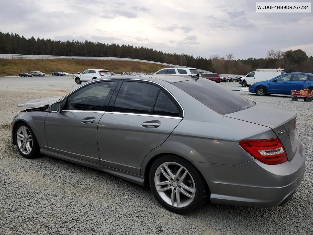 2013 Mercedes-Benz C 250 VIN: WDDGF4HB9DR267784 Lot: 79524754