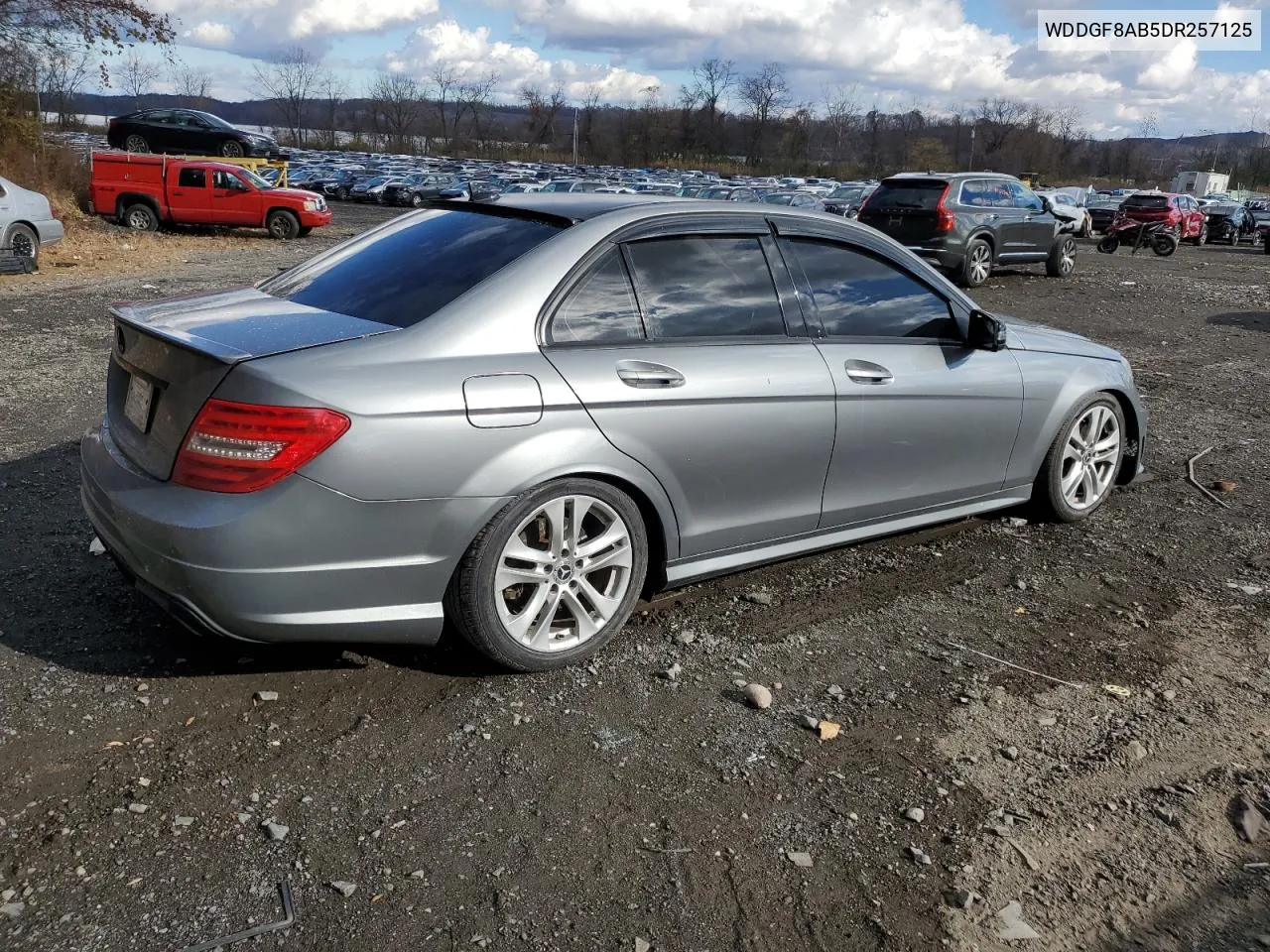 2013 Mercedes-Benz C 300 4Matic VIN: WDDGF8AB5DR257125 Lot: 79845804