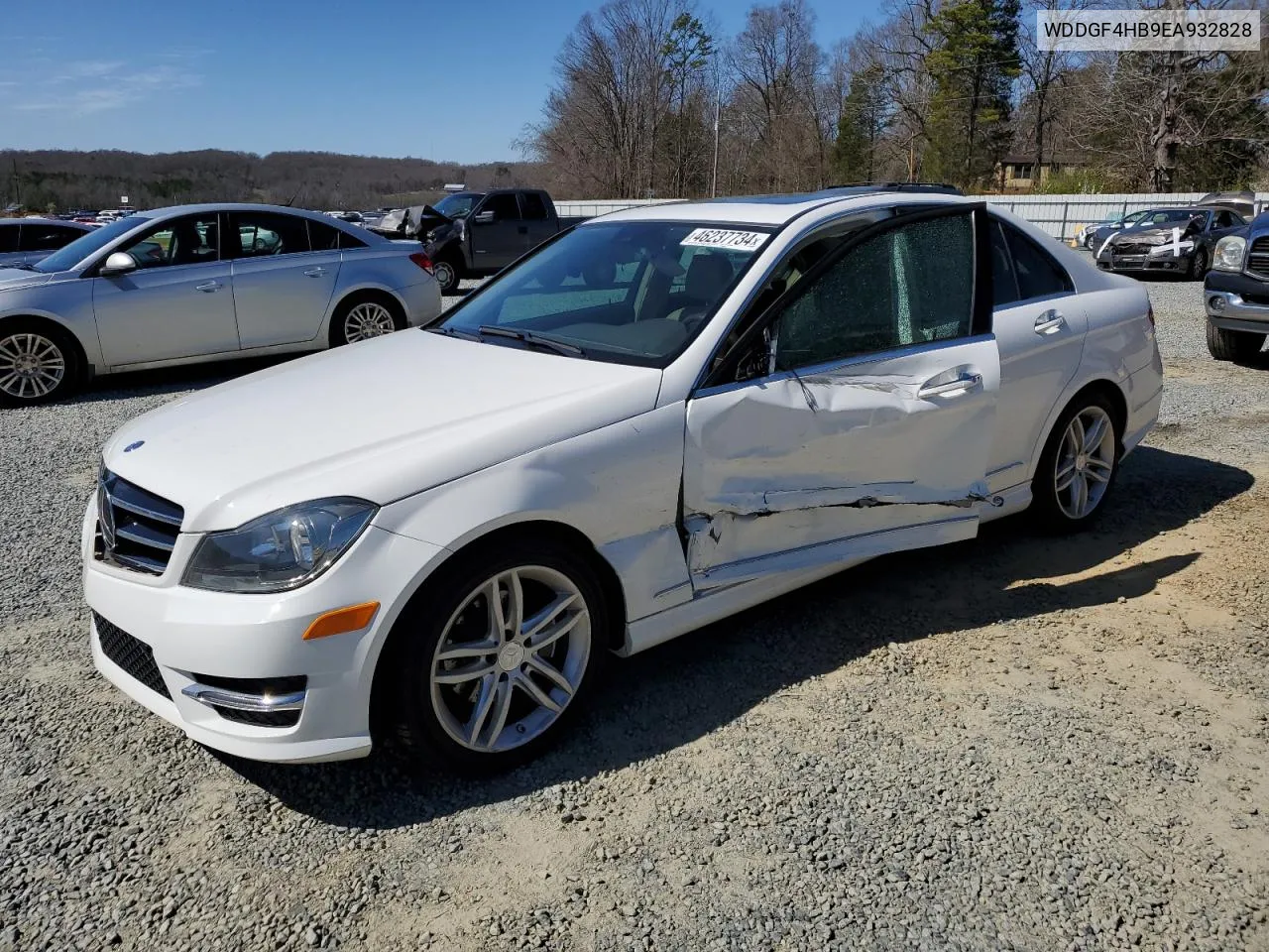 2014 Mercedes-Benz C 250 VIN: WDDGF4HB9EA932828 Lot: 46237734