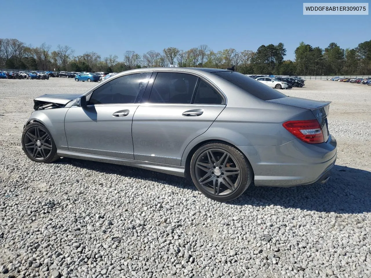 WDDGF8AB1ER309075 2014 Mercedes-Benz C 300 4Matic