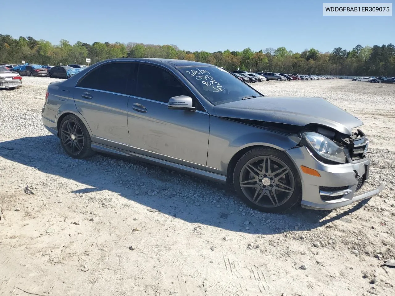 2014 Mercedes-Benz C 300 4Matic VIN: WDDGF8AB1ER309075 Lot: 49055914